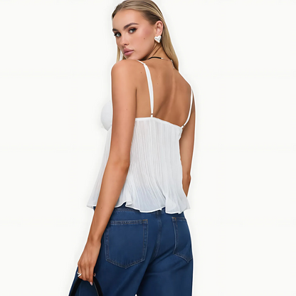 Veloura Pleat Cami