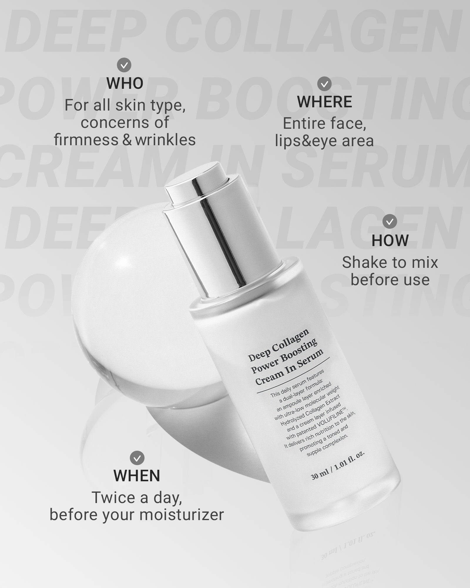 Deep Plump & Firm Serum Cream