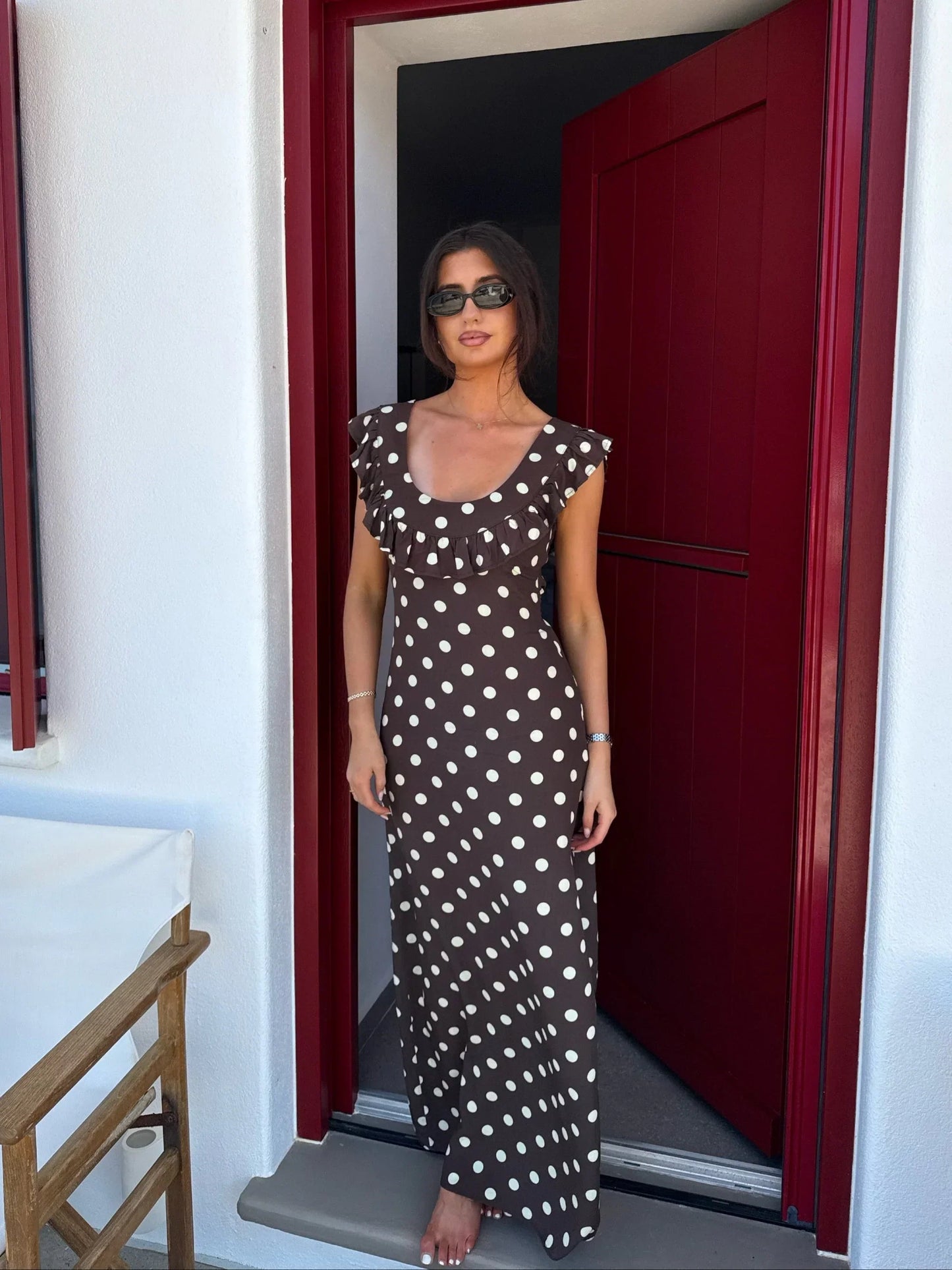 Luna's Polka Dot Dream Dress