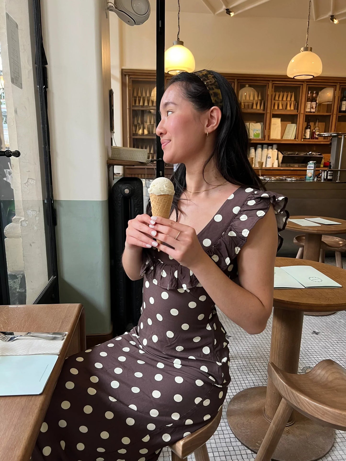 Luna's Polka Dot Dream Dress