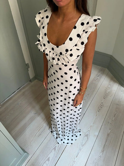 Luna's Polka Dot Dream Dress